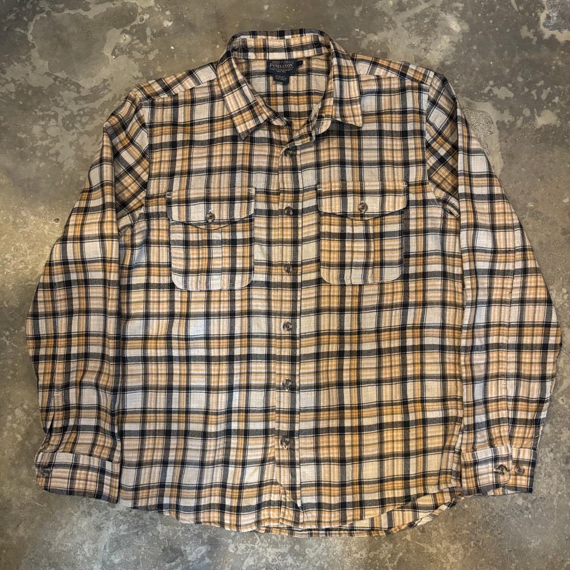 펜들턴 메리노 울 체크 셔츠 상품이미지1