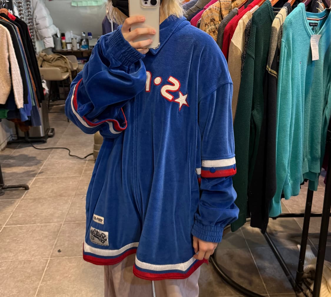 [NO.9] southpole 벨벳 져지 상품이미지3