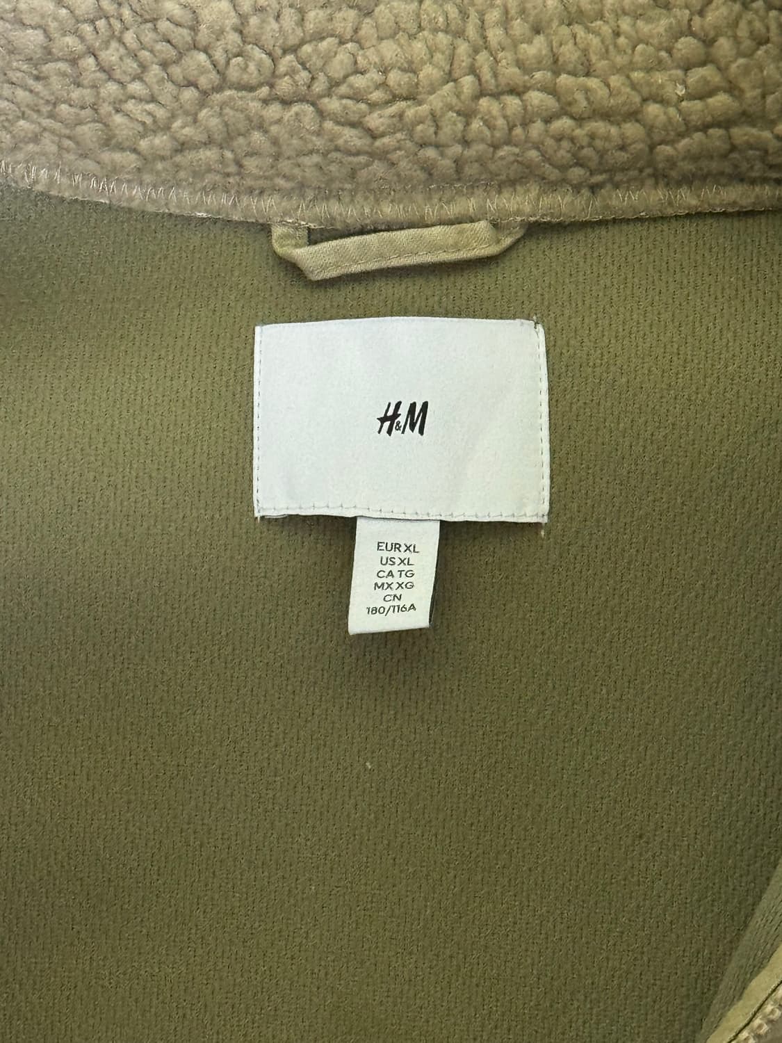 H&M 아노락 플리스 자켓 상품이미지6