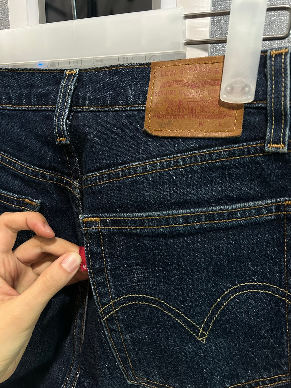 현행 리바이스 501 W25L28 상품이미지3