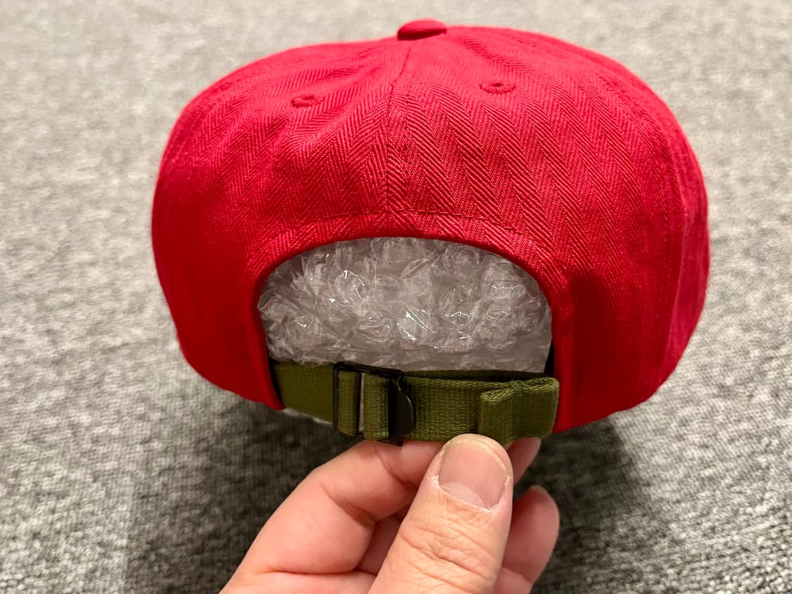 올리브드랩서비스 볼캡 레드 L  상품이미지4