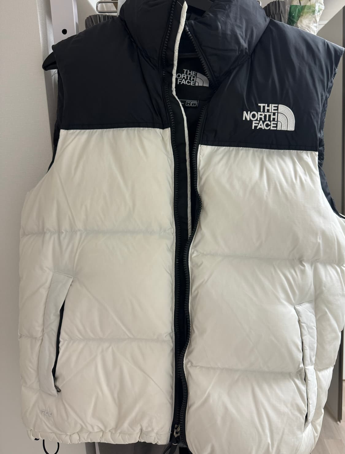 노스페이스 눕시 패딩 조끼 M사이즈 상품이미지1