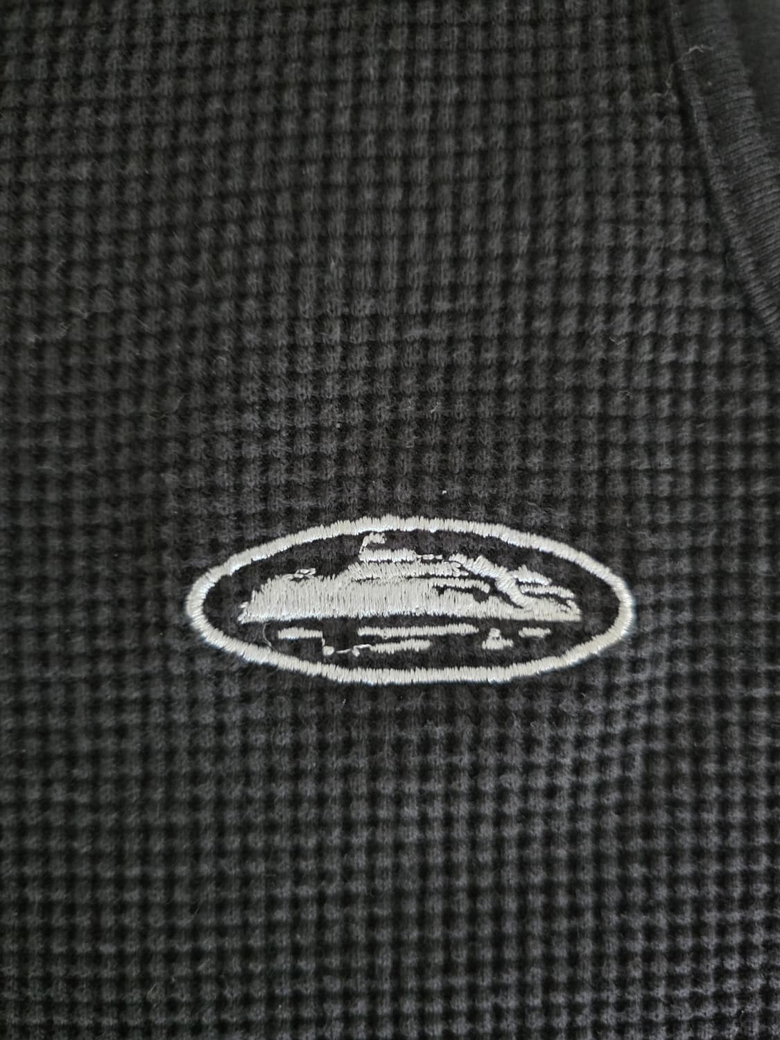 Corteiz bolo tank black S 코르테이즈 와플 슬리브리스 상품이미지7
