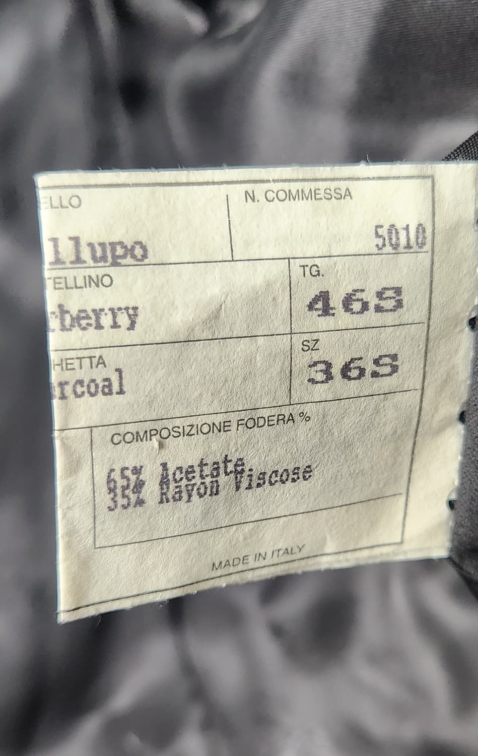 버버리 울 캐시미어 코트 36S (95-100) 상품이미지5