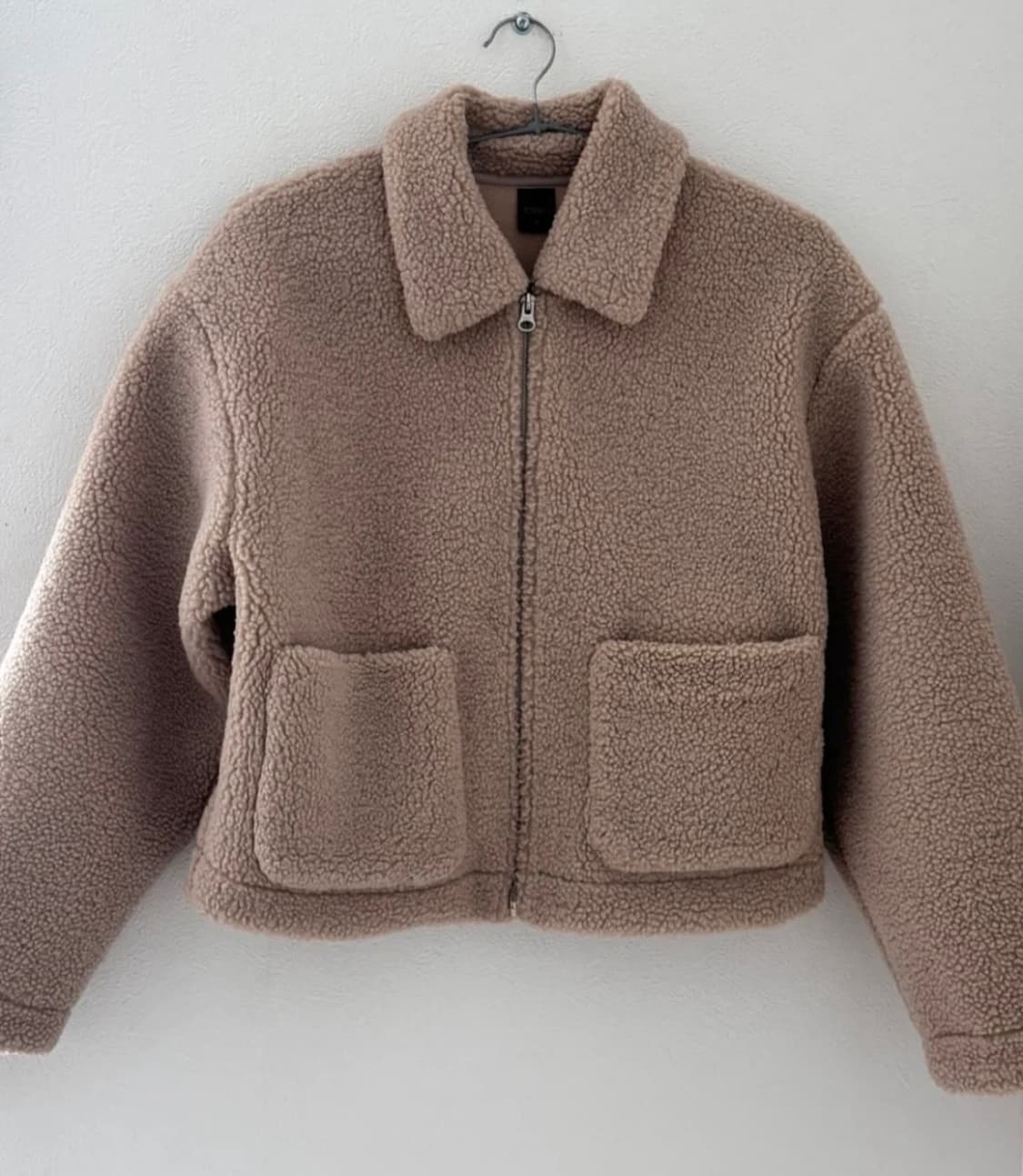 탑텐 뽀글이 숏 자켓 베이지 85 상품이미지1