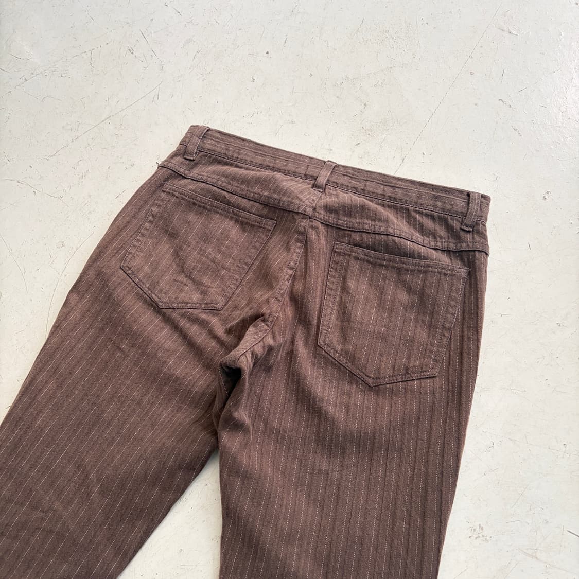 루이스 찰론 빈티지 스트라이프 팬츠 32 상품이미지8