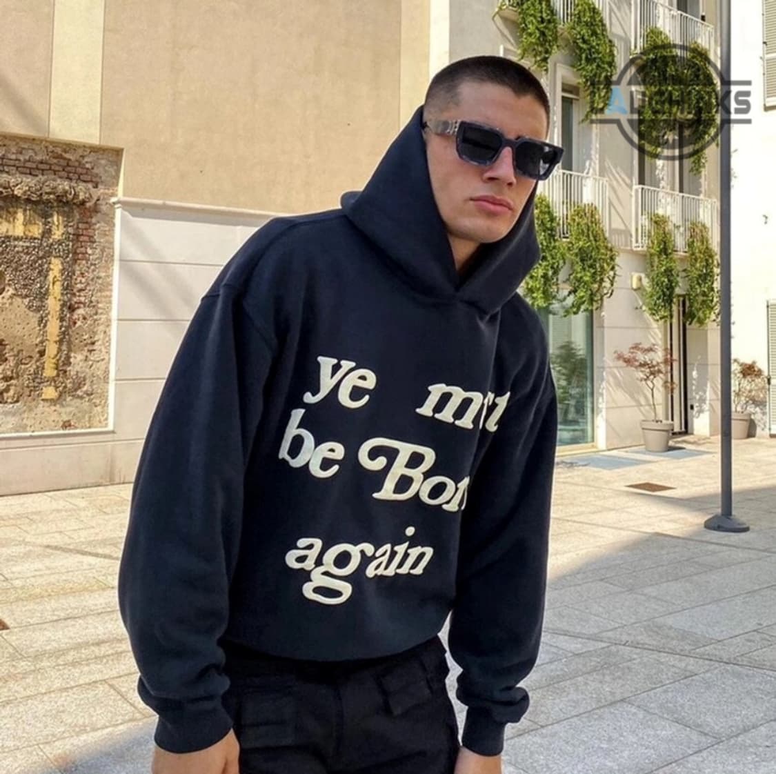 CPFM 캑터스 플랜트 플리 마켓 예 머스트 비 본 어게인 후디 블랙 상품이미지2