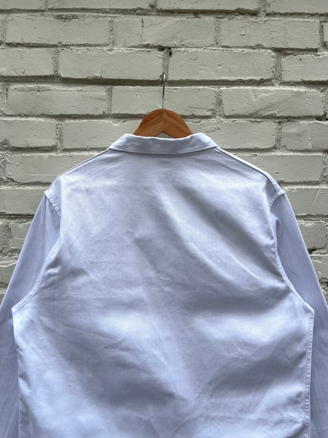 OLD VINTAGE WHITE "HBT" 헤링본트윌코튼 프렌치워크자켓 상품이미지7