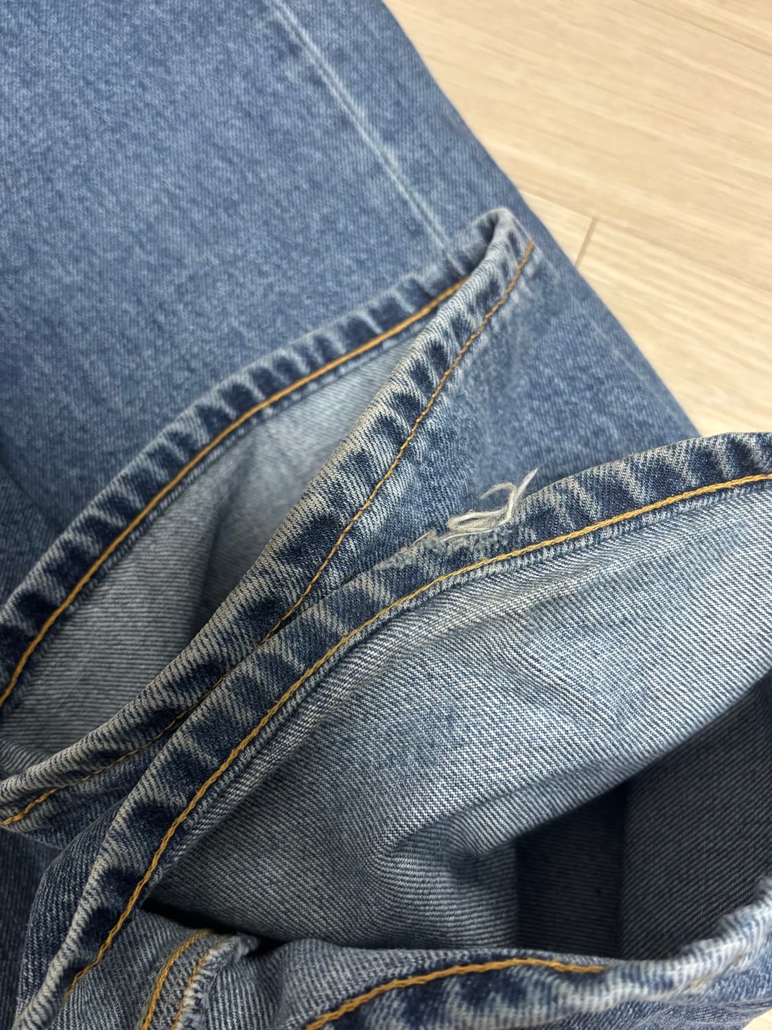 유스 데님팬츠 s사이즈 상품이미지5