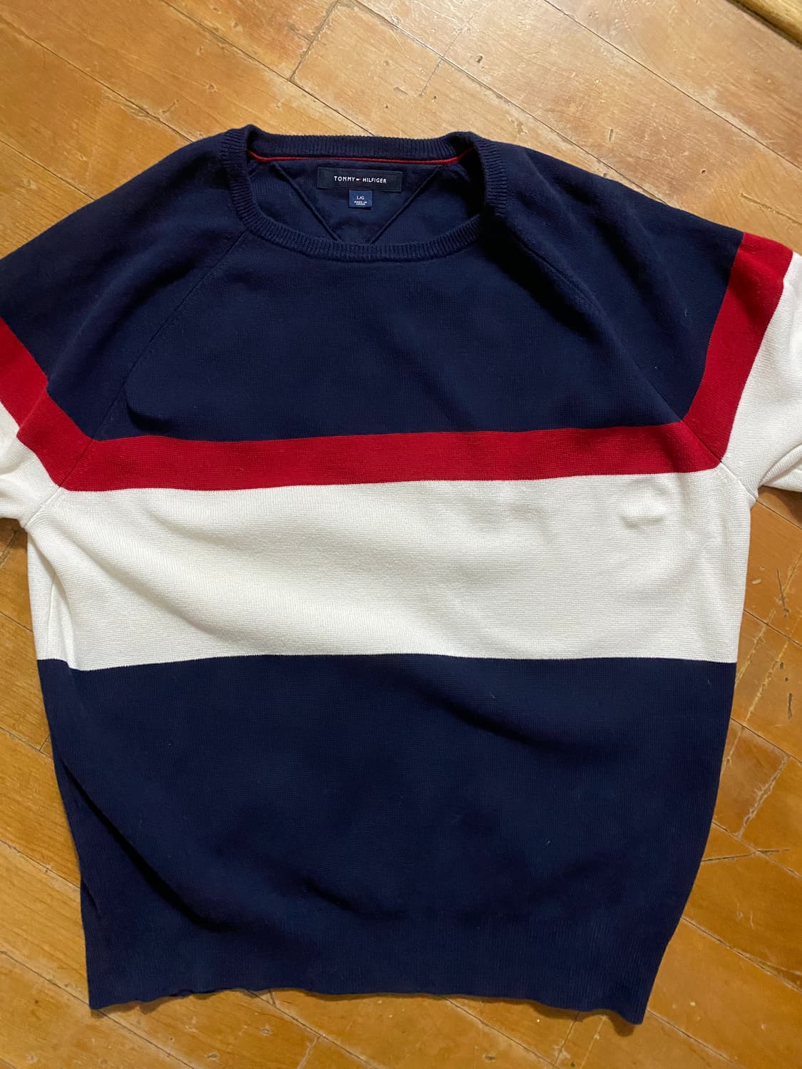 타미힐피거 컬러블록 니트 L (105) 상품이미지1