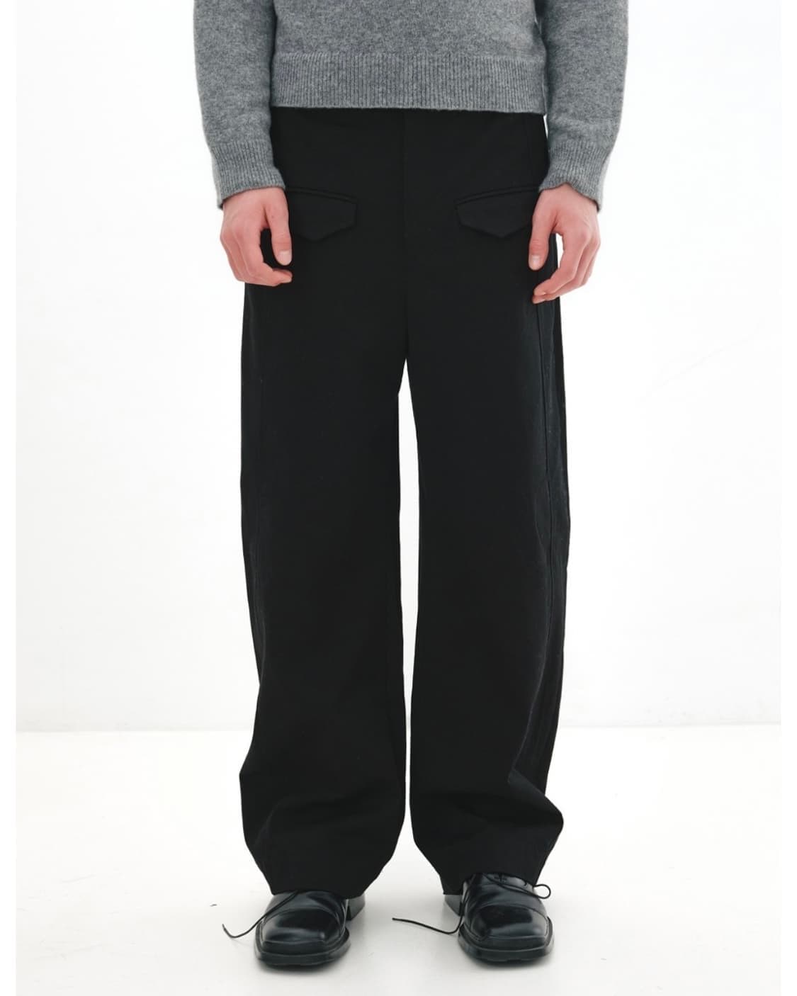 Aieul curved trouser 48 상품이미지1
