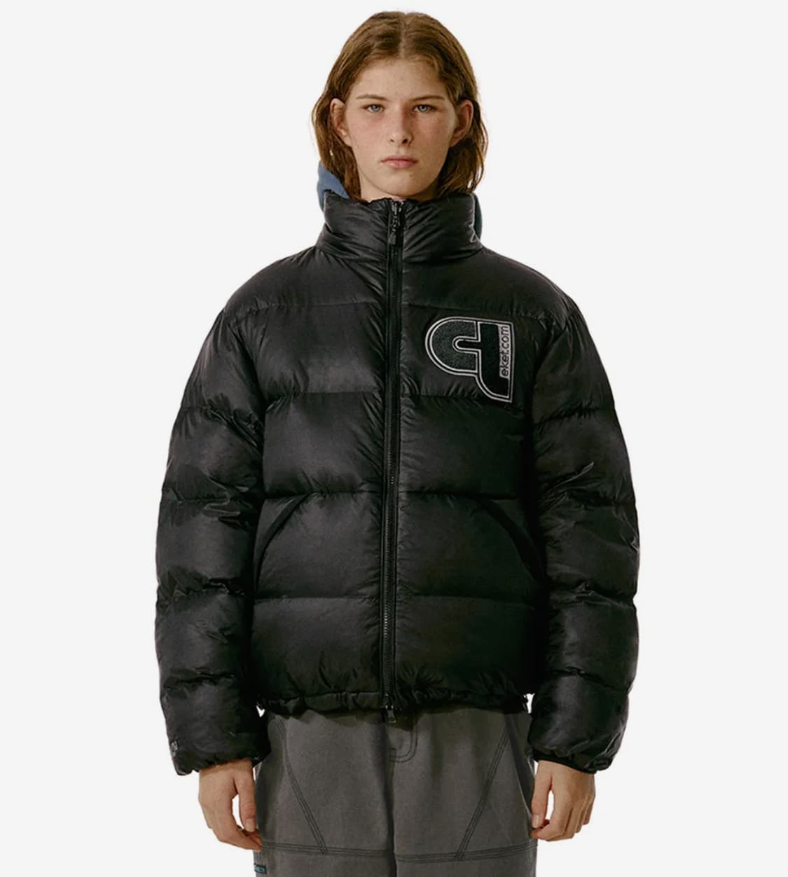 S 테켓 teket 리버시블 다운 패딩 블랙 상품이미지1