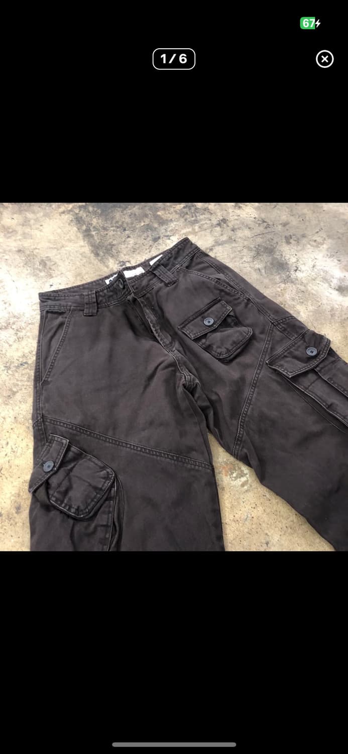 [정품/30] 에스크 브라운 카고 팬츠 상품이미지1