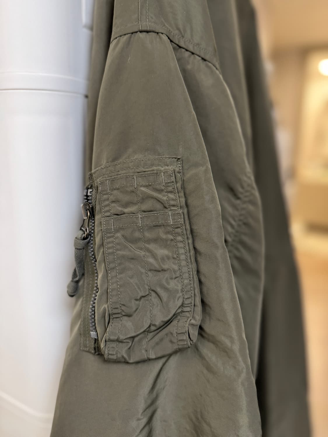 21aw 비즈빔 발데즈 카파 코트 올리브(2) 상품이미지4