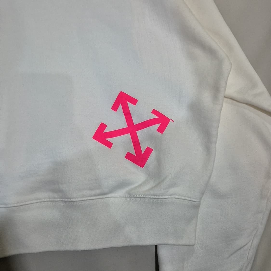 Off White 오프화이트 하프톤 에로우 맨투맨 상품이미지7