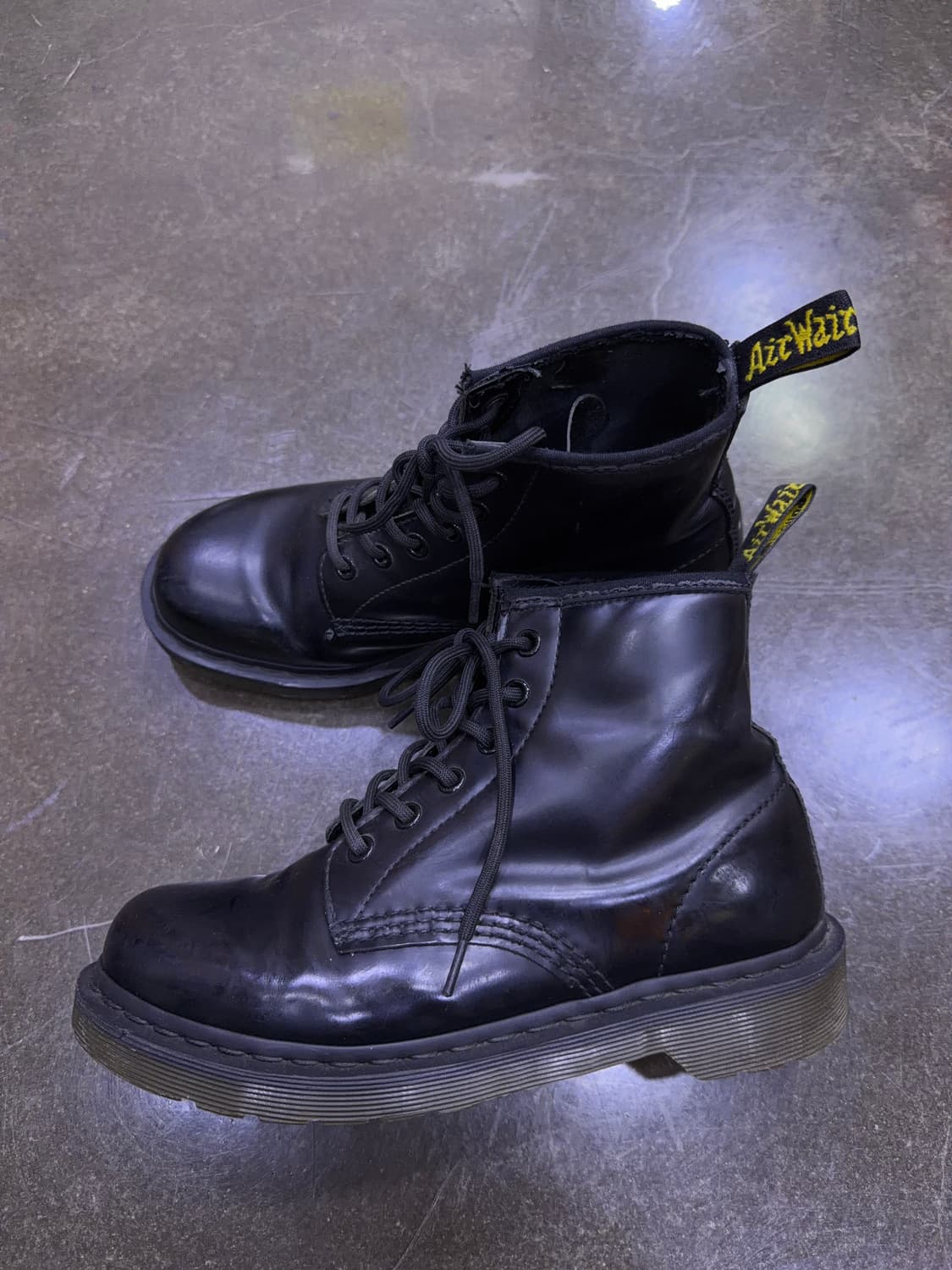 닥터마틴 10064 블랙 6홀 워커 부츠 240 상품이미지5