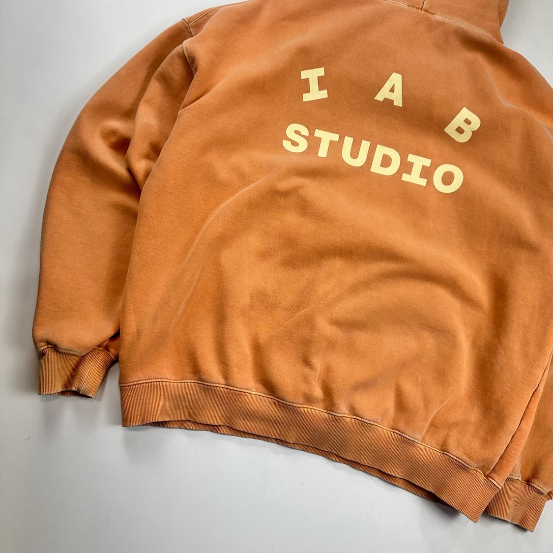 아이앱스튜디오 피그먼트 후드 오렌지 상품이미지8