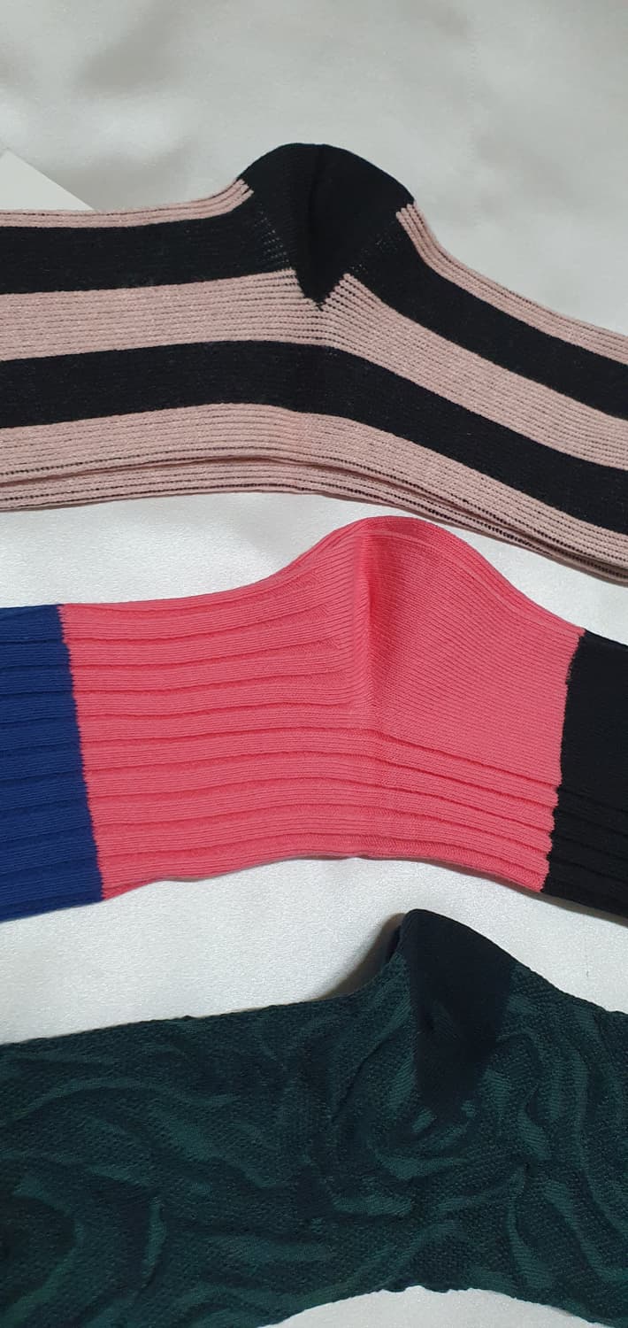 블루 연핑크 다크그린 블랙 레이스 스트라이프 비비안웨스트우드 양말 상품이미지9