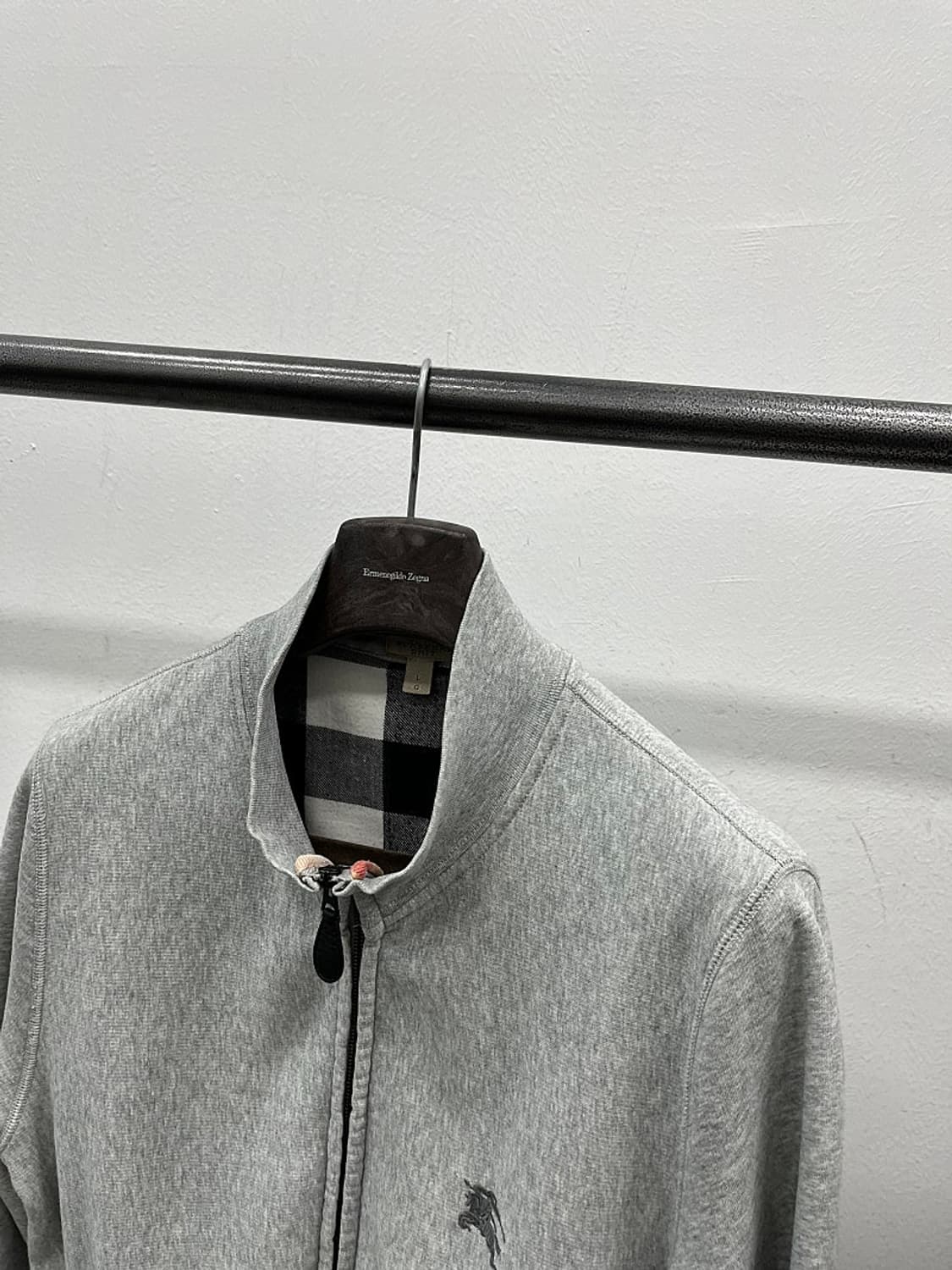 105) 버버리 런던 코튼 집업져지  상품이미지3