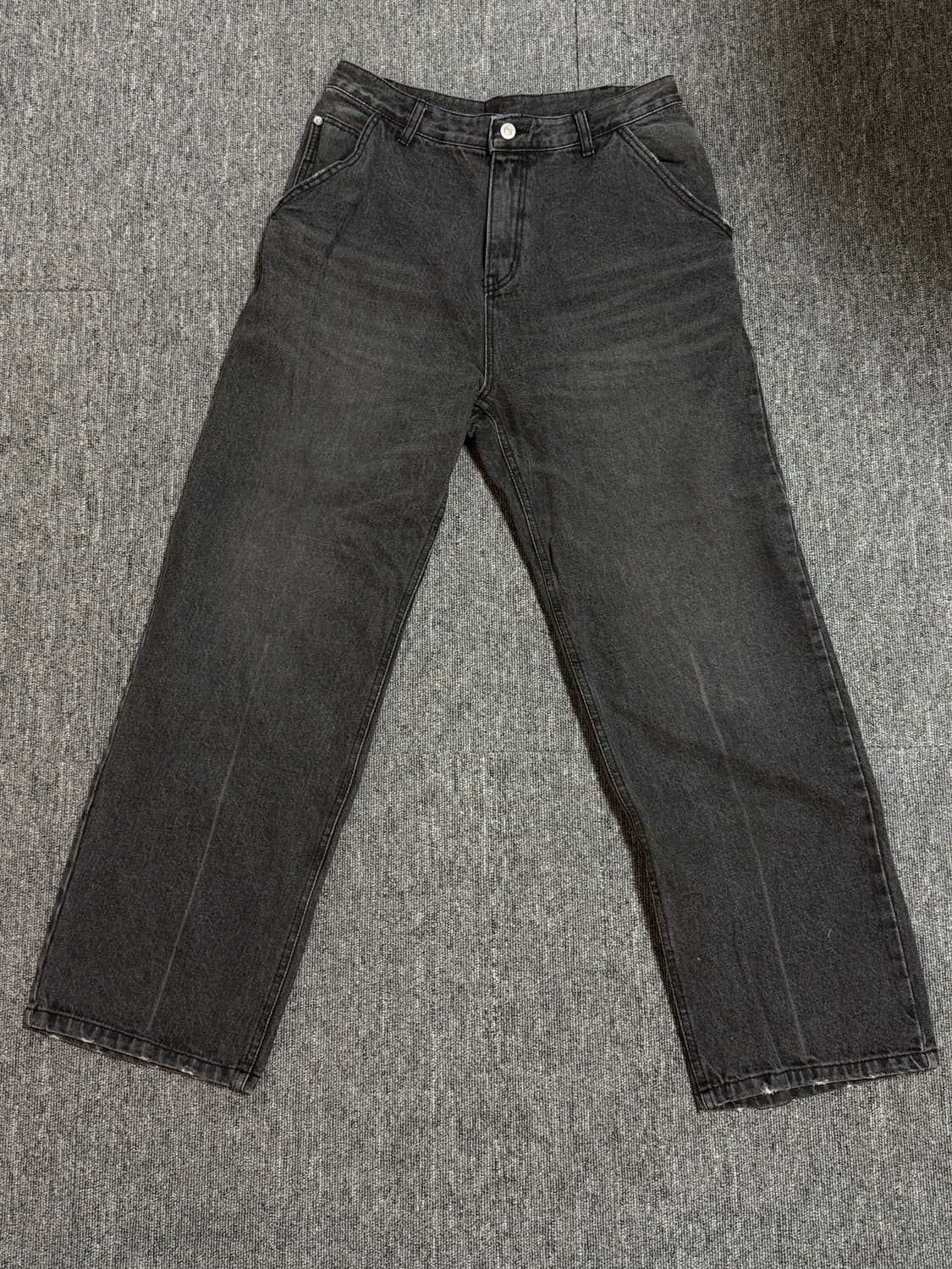 빈티지 데님 흑청바지 상품이미지1