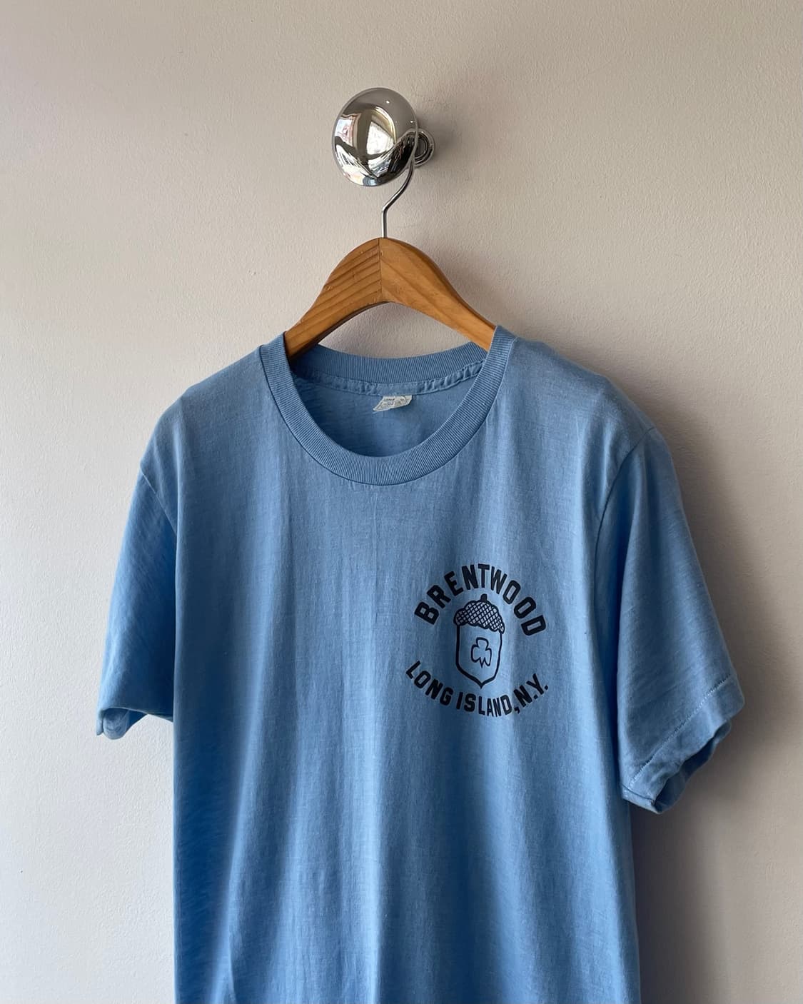 80‘s USA “Brentwood” T-shirt L 상품이미지4