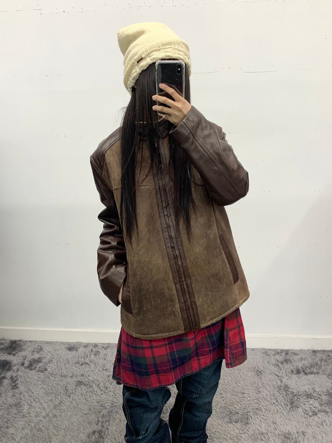 무스탕 양가죽 자켓 상품이미지2