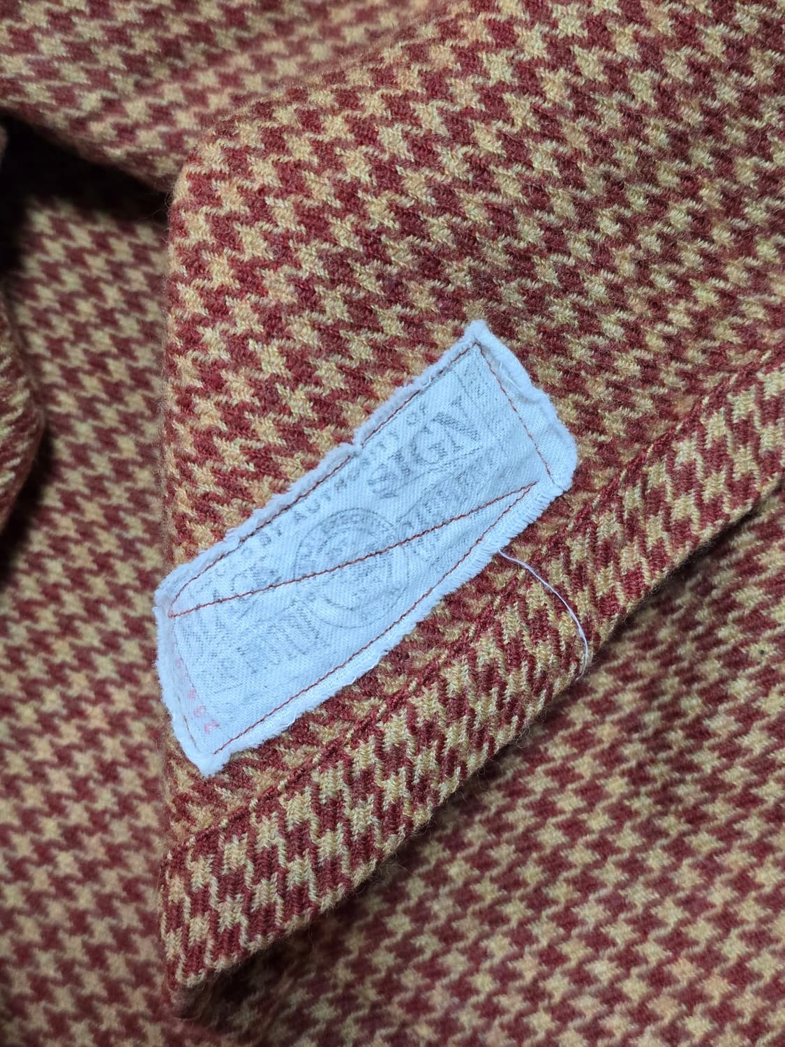 Black sign 블랙사인 울 패턴 셔츠 44 상품이미지9