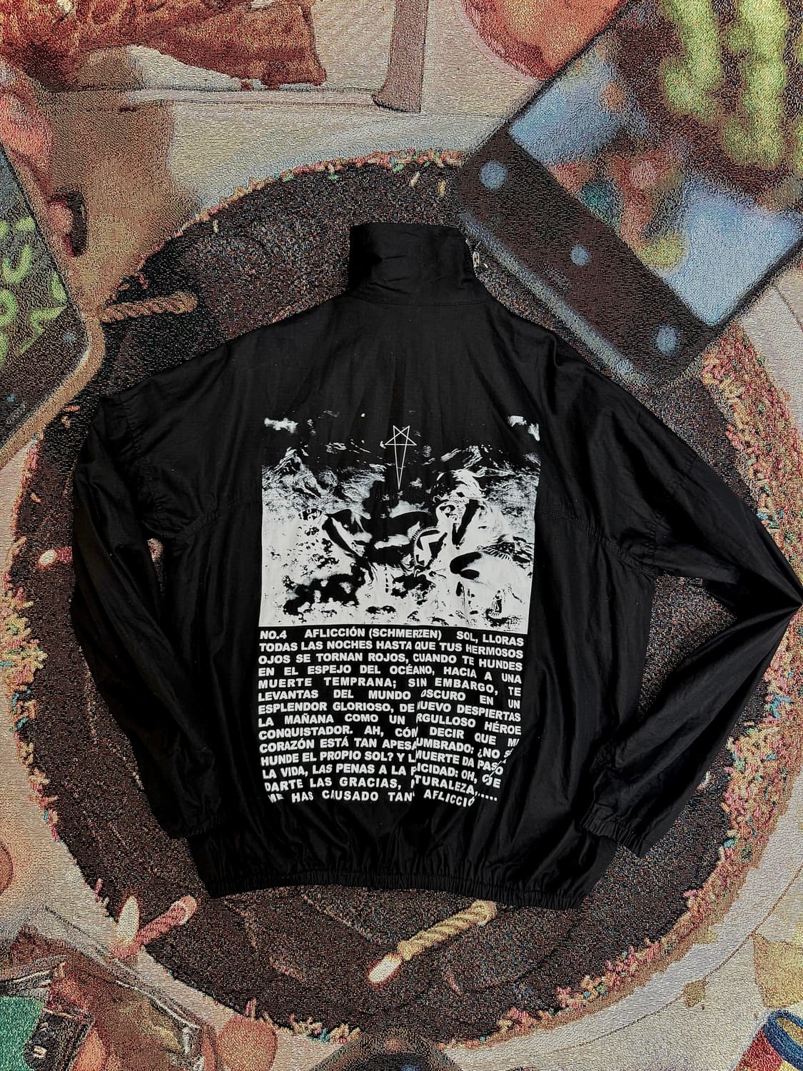 릭오웬스 다크쉐도우  사선 코트 Tecuatl 코튼 자켓 상품이미지3