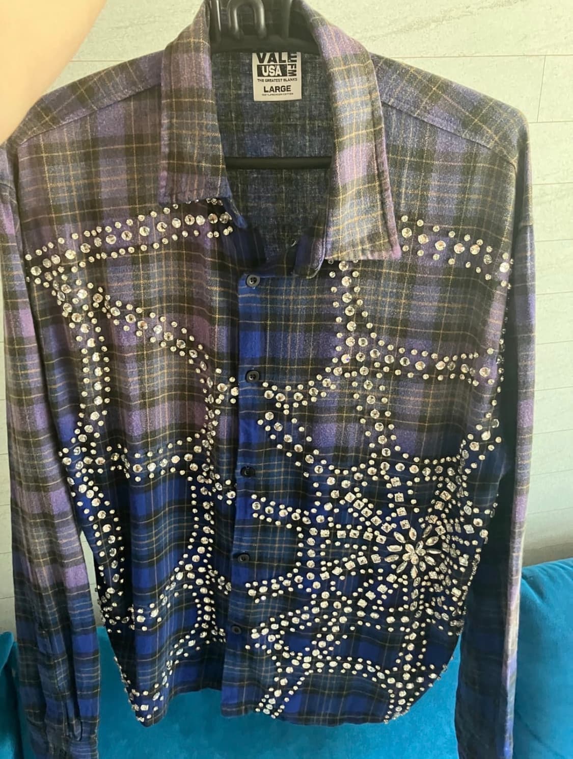 Vale forever 플란넬 셔츠 L 상품이미지2