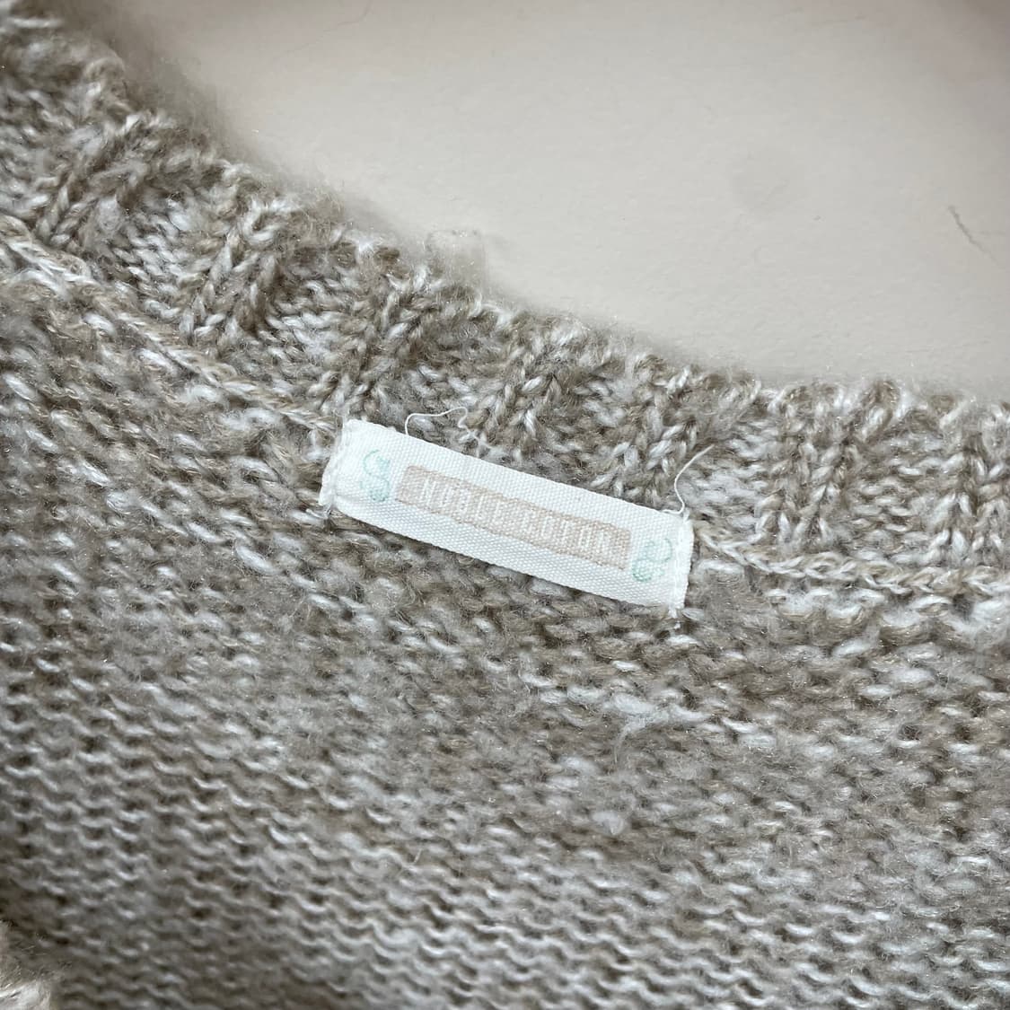 모리 니트 반팔 원피스 상품이미지4