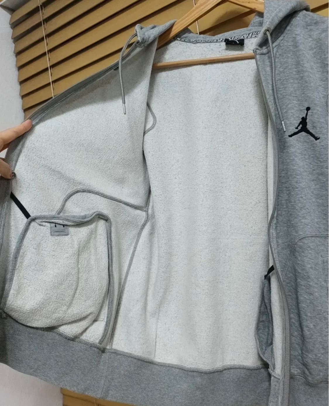 나이키조던 남성 그레이 후드집업점퍼 L사이즈 상품이미지4