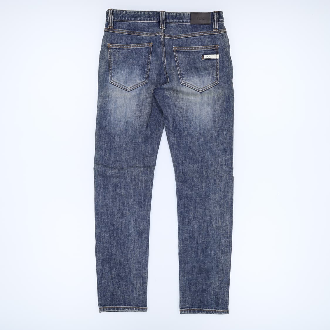 [M32] 플랙 워싱 데님팬츠 일자 청바지  0119H2 상품이미지2