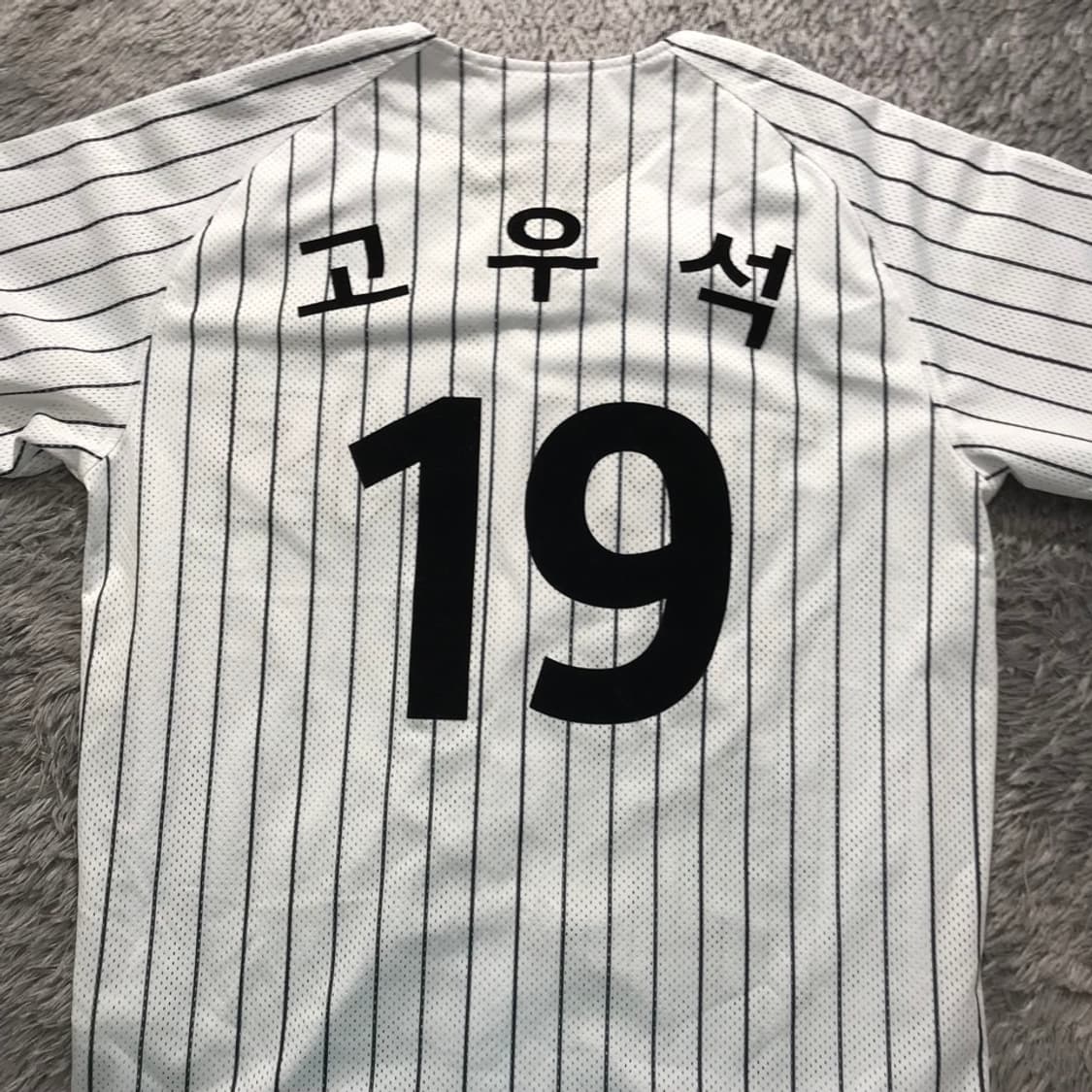 [[XL,A급]@ LG TWINS 야구 고우석 19 유니폼@410 상품이미지3
