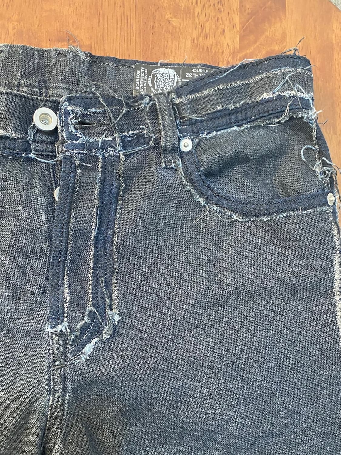 디젤 디스트로이드 스트레이트 팬츠 상품이미지2