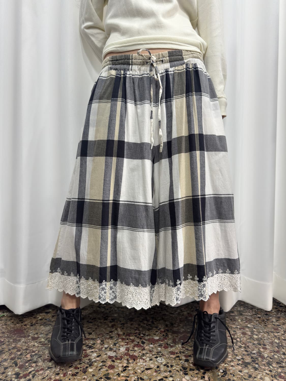 mori check pants 상품이미지4