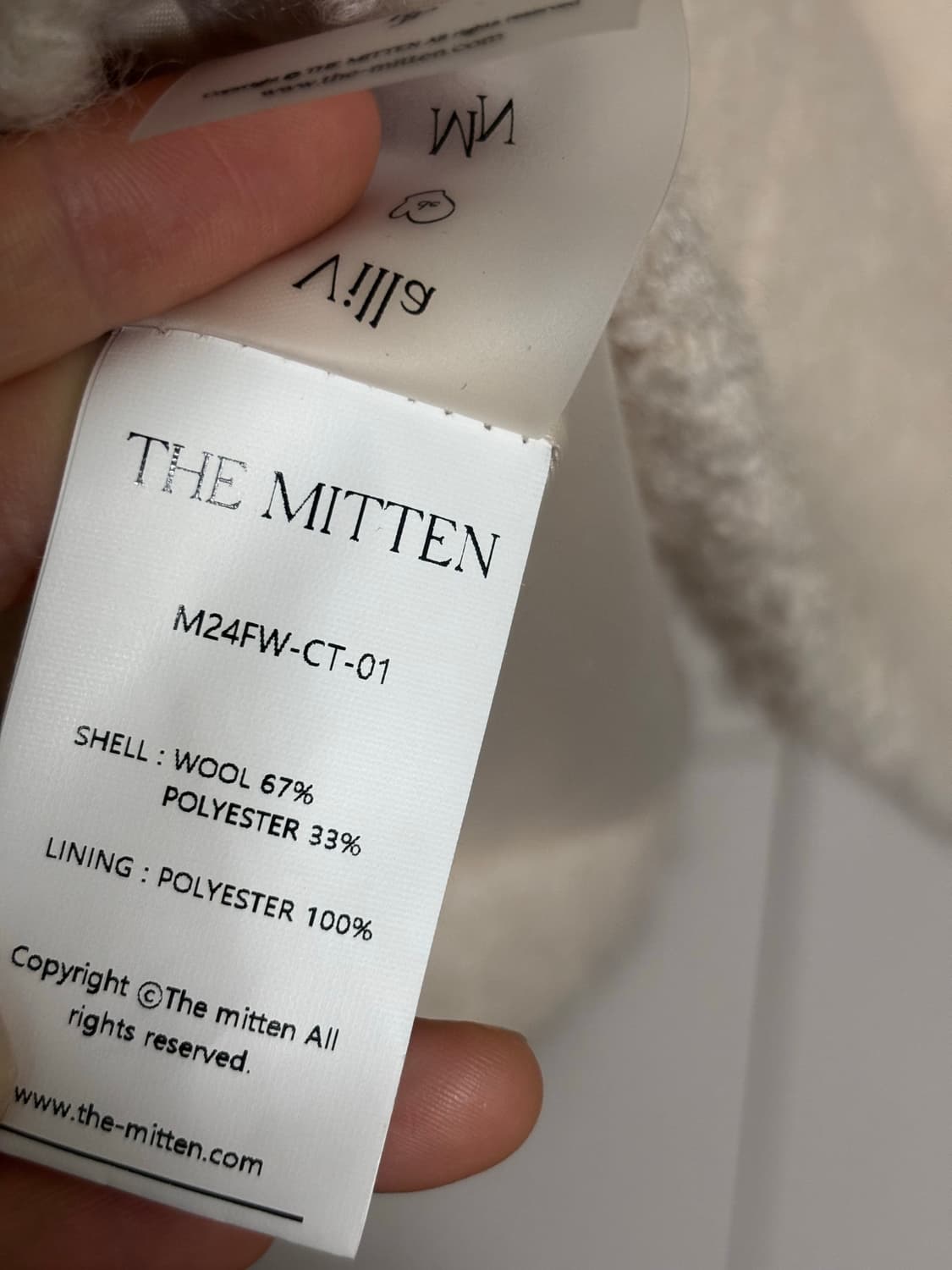 더미튼 램 후디 코트 / 구매가 198,000 상품이미지4