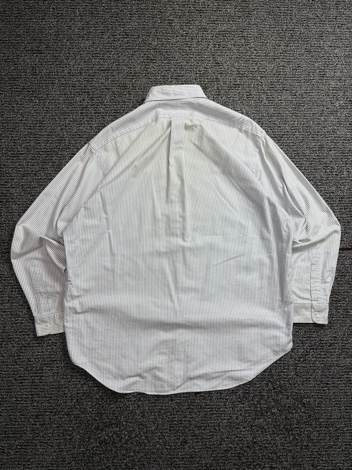 폴로 랄프로렌 포니로고 클래식핏 스트라이프 옥스퍼드 셔츠 2109 상품이미지4