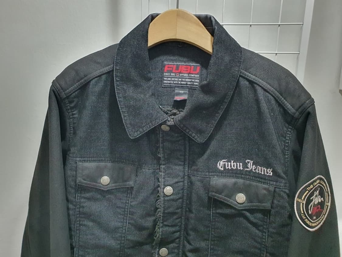 FUBU 후부 빈티지 데님 패치자켓 (MAN L-100)#524J 상품이미지2