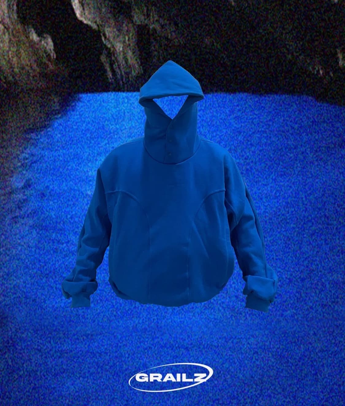 Grailz GEOMETRY HOODIE azzuri blue 상품이미지1