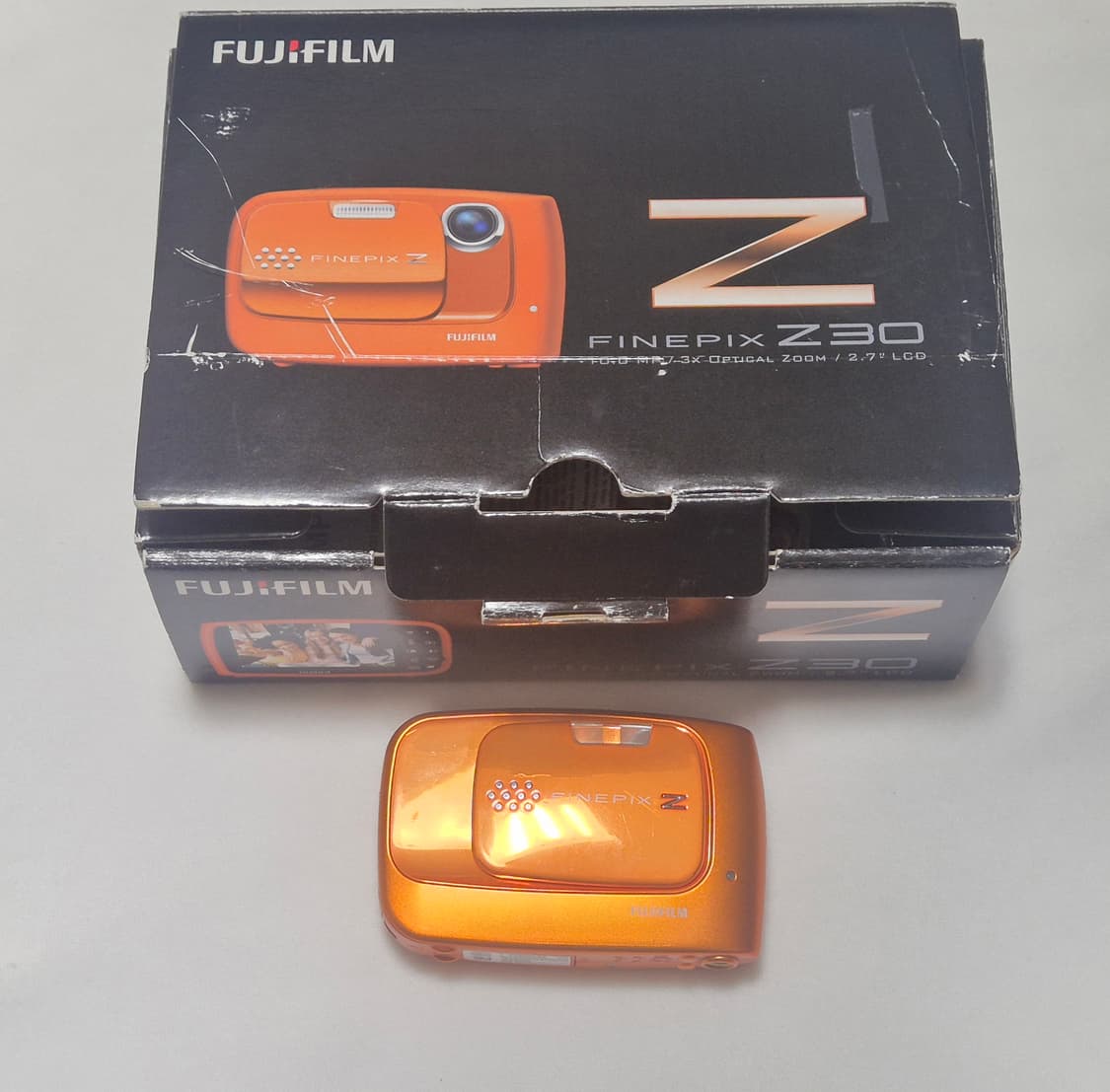 후지필름 파인픽스 Z30 오렌지 류수정 디카 판매 상품이미지2