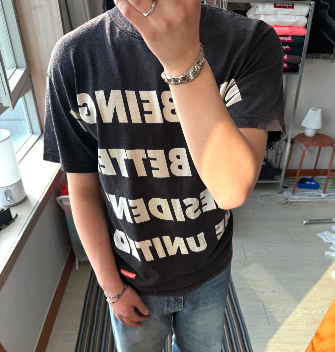 07ss 올드 슈프림 굿펠라스 반팔 티셔츠 상품이미지2