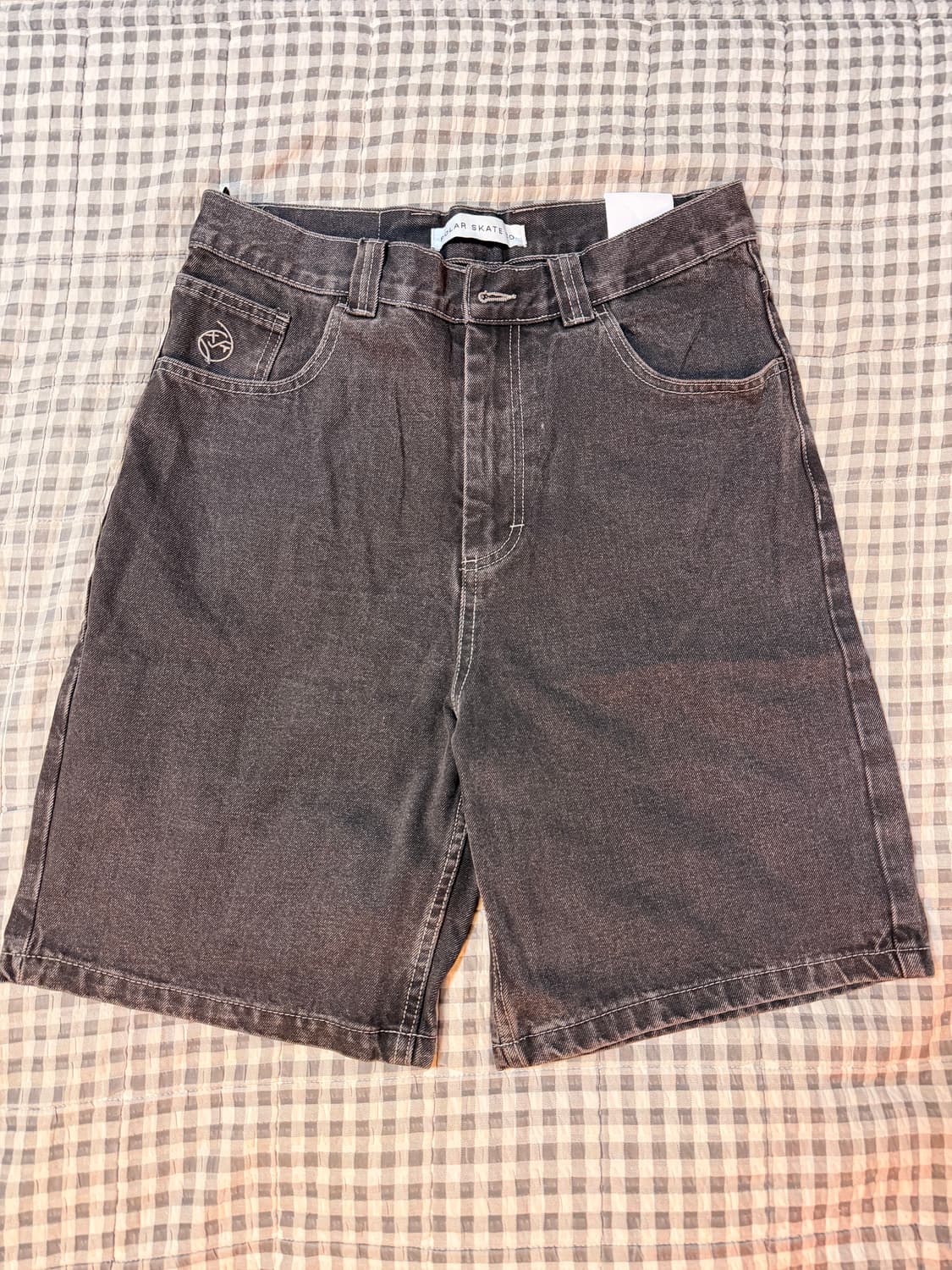 폴라 쇼츠 실버 블랙 상품이미지2