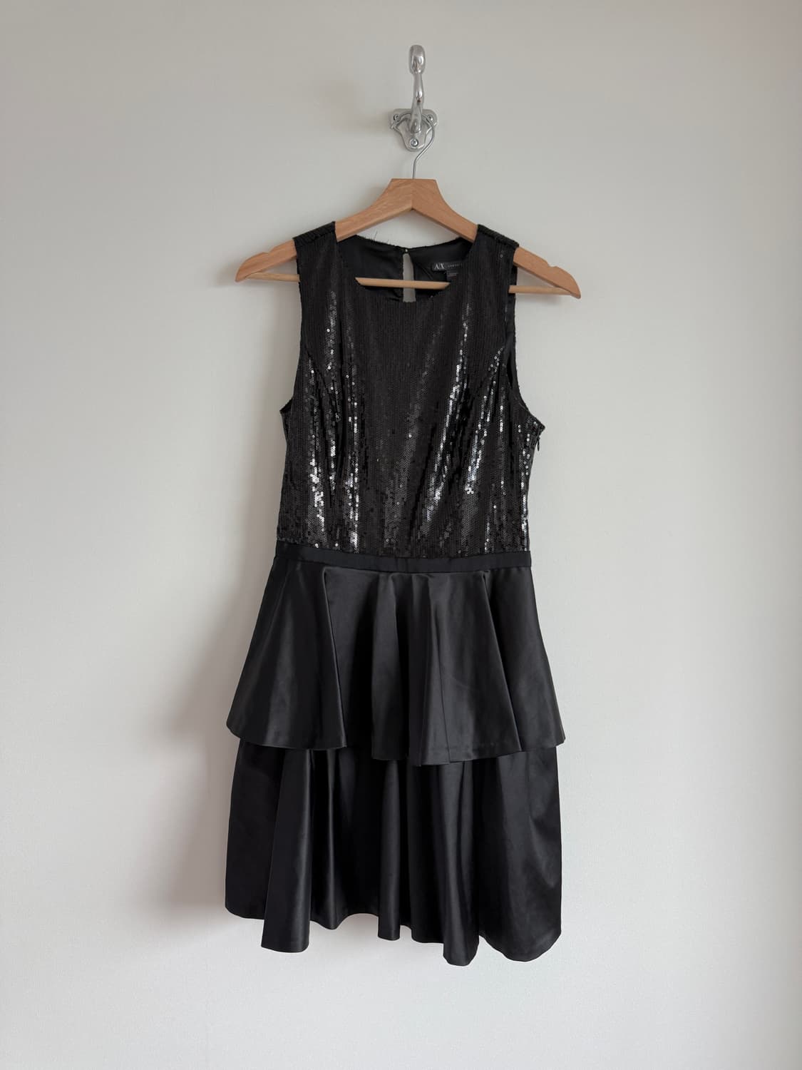 아르마니 익스체인지(A|X) 스팽글 레이어드 원피스 상품이미지1