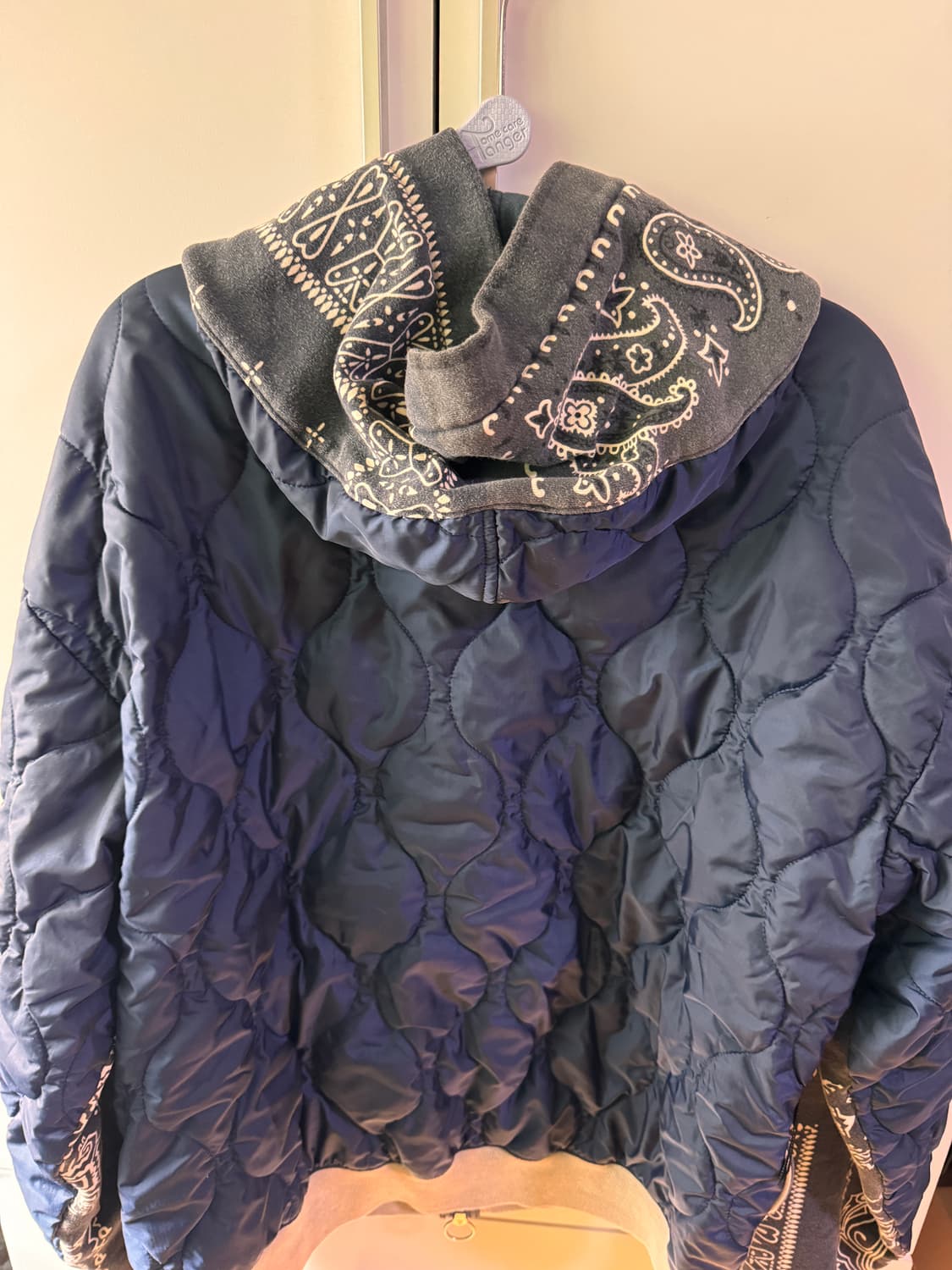 [5] 캐피탈 비부악 후드 블루종 블랙 상품이미지2