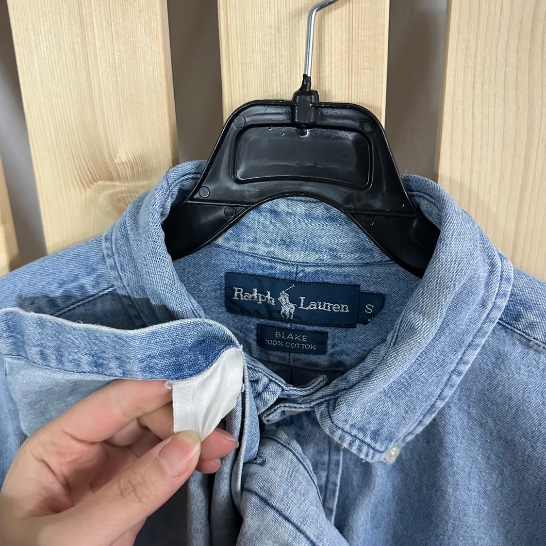 (M) 폴로 랄프로렌 데님 셔츠 상품이미지5