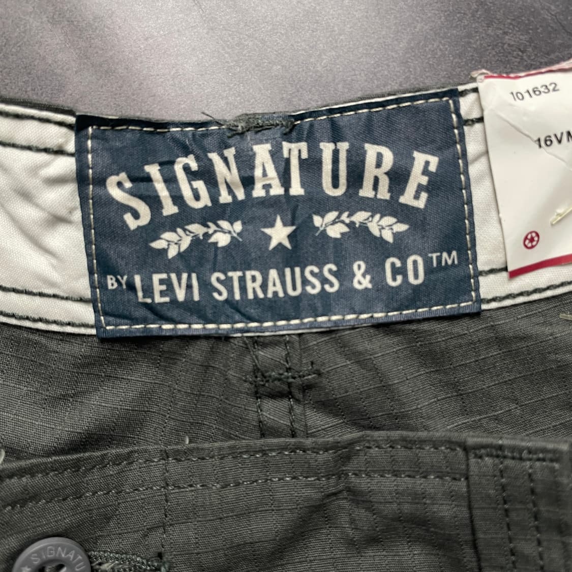 LEVI'S 데드스탁 리바이스 빈티지 카키 카고 하프 팬츠 A00747 상품이미지9