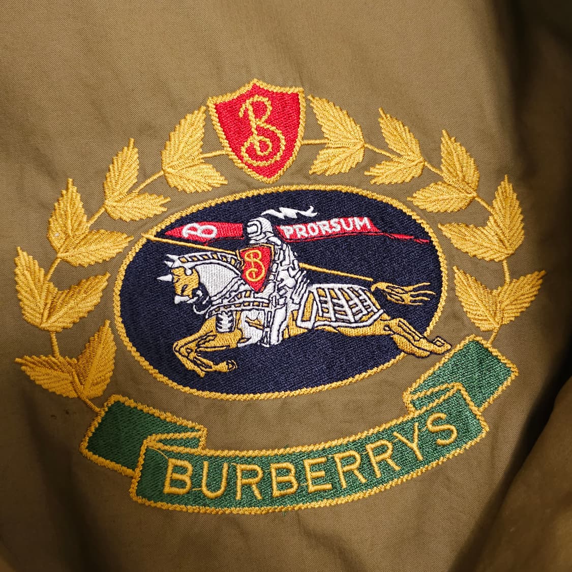 버버리 90's 누빔 트렌치 자켓 상품이미지3