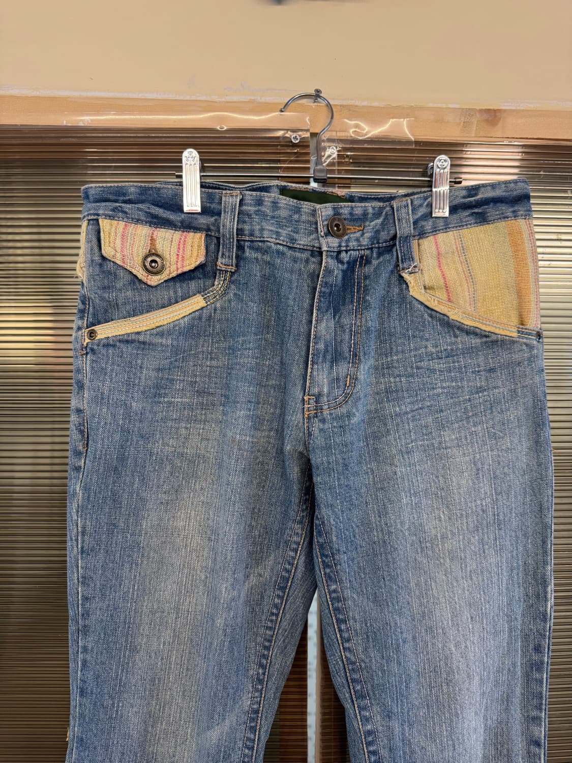 layerd ethnic denim 상품이미지5