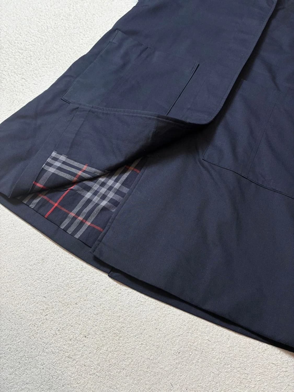 버버리 90's 개버딘 반팔 트렌치코트 PN7510 상품이미지3