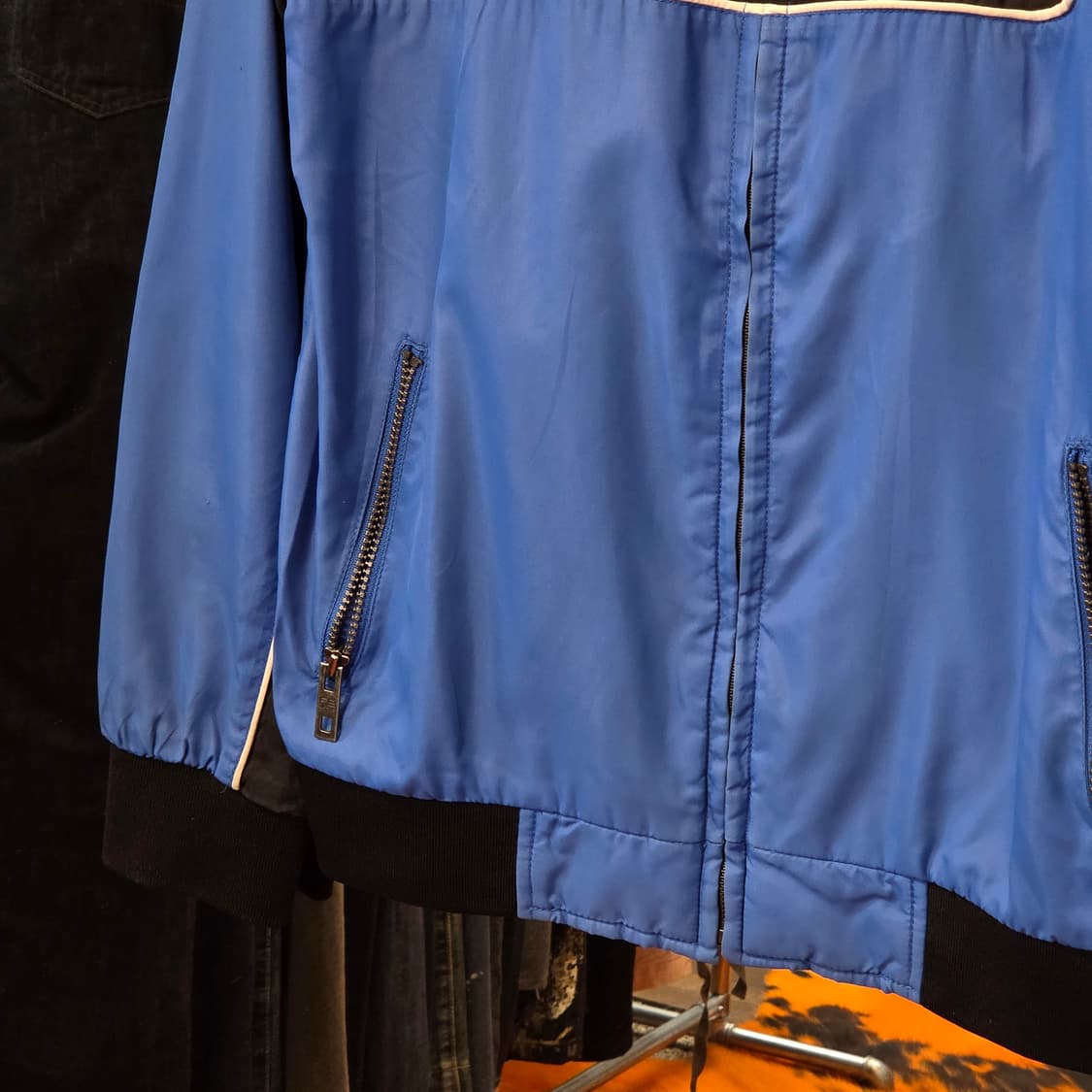 후부 블루 레이싱 바람막이 자켓 상품이미지4